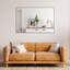 Miroir de salle de bain moderne avec cadre-379739196-379739199
