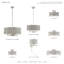 Plafonnier semi-encastré 3 lumières Berthine-271226377