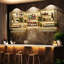 Industrial Style Wall Mounted Wine Rack-106326386-106326387