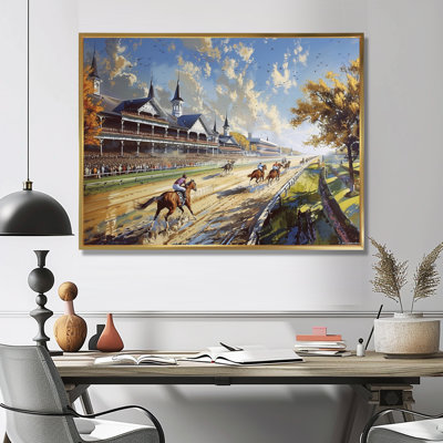 Margrie - Horse Racing Wall Art