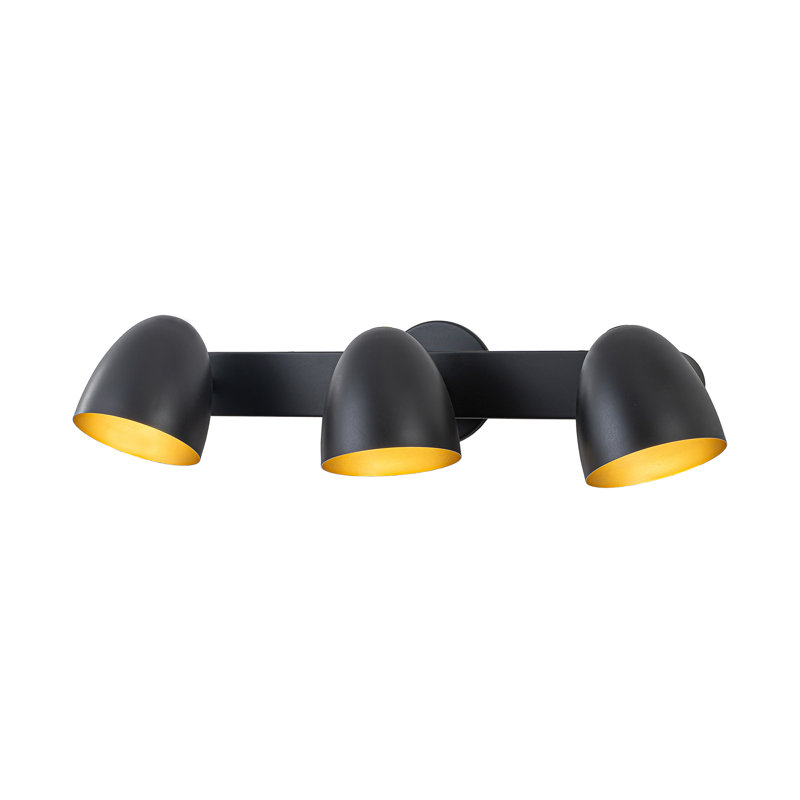 Yarrow 24-in Black Dimmable LED Vanity Light