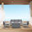 Anniece 5 - Person Patio Conversation Set with Cushions-1491698524