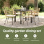 4 - Person Patio Dining Set with-244533349-244533351