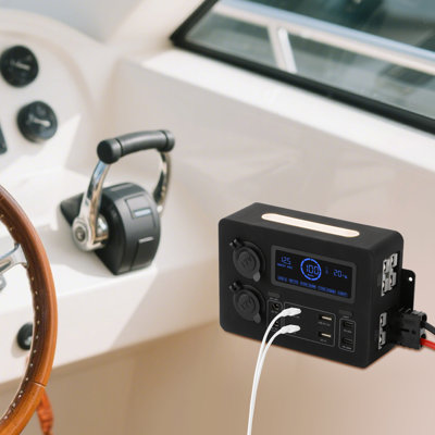 RV Power Box With USB DC12V PD Outlets