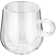 Judge Double Walled Glass Latte Cups, 275ml - Vacuum Insulated, Handcrafted