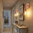 Metal Body Flush Mount Wall Sconce-106860944