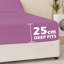 Leila Microfiber 25cm Deep Pocket Fitted Bed Sheet-173028911-157010230