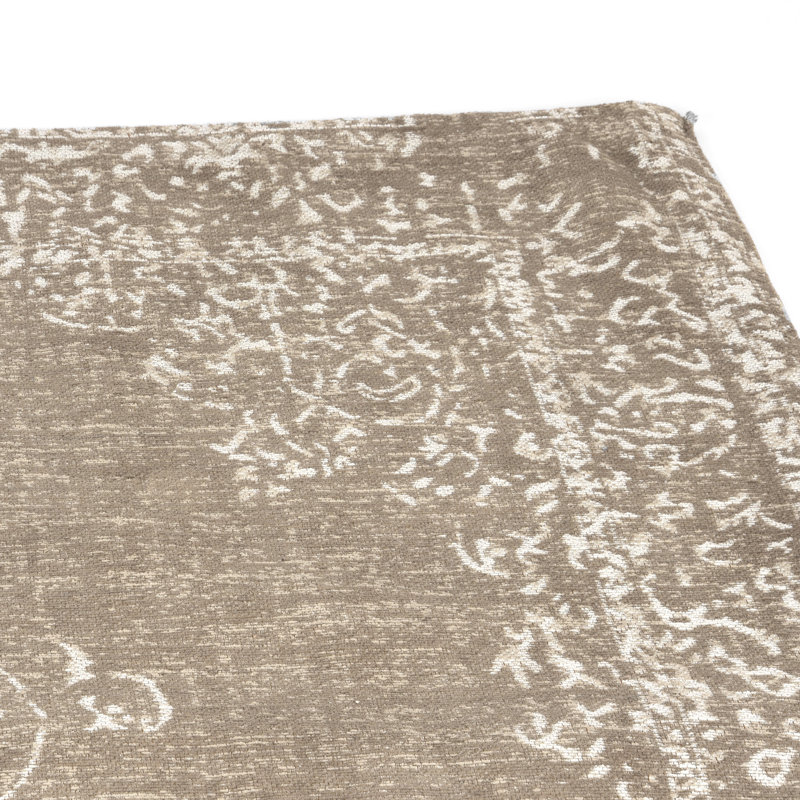 Congerville Ikat Hand Woven Shag Area Rug, Rectangle 140 x 160cm