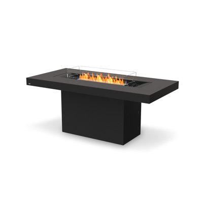 Gin Rectangle Stainless Steel Fire Pit