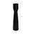 Decorative Modern Candle Holder, 11 Inch Tapered Black Marble Base