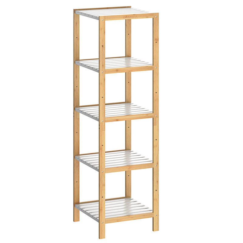 Dionne Bamboo Freestanding Bathroom Shelves