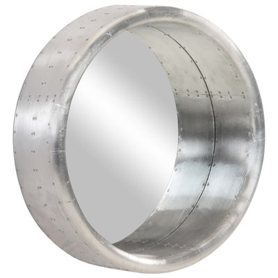 Metal Flat Wall Mirror