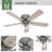 Shady Grove 52" 5 - Blade Ceiling Fan With Lights And Pull Chain-85433802