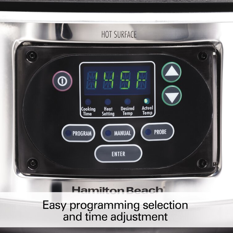 6 Quart Oval Programmable Set & Forget® Slow Cooker - 33961