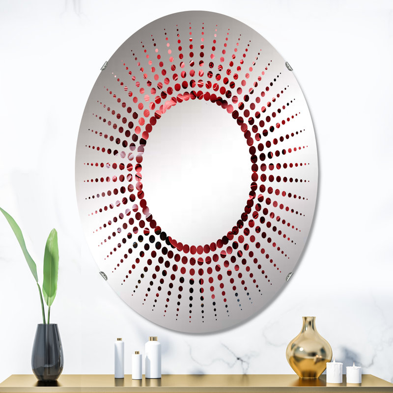 Miroir mural oval, 35,4 po x 23,6 po