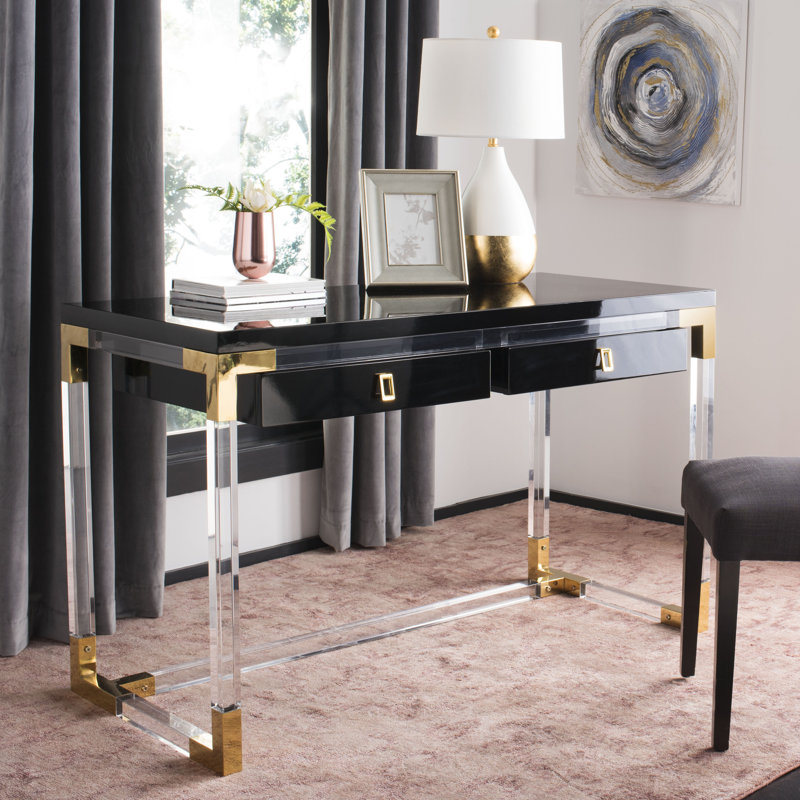 Rosene Writing Desk, Black