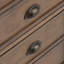 Table de canapé transitionnelle en bois massif l 54 po avec 4 tiroirs et 4 tablettes ouvertes Redmond-1116492760