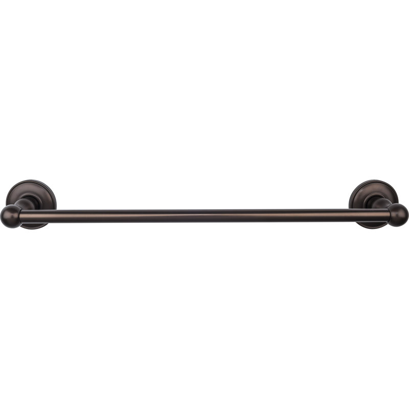 Edwardian Bath Single 20 1/2" Wall Mounted  Towel Bar, Oiled Rubbed Bronze