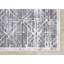Tapis de salon en polypropylène gris résistant aux taches-87811170