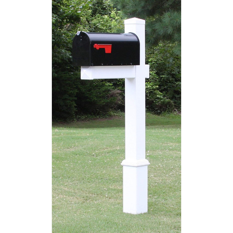 Johnson Post Mounted Mailbox