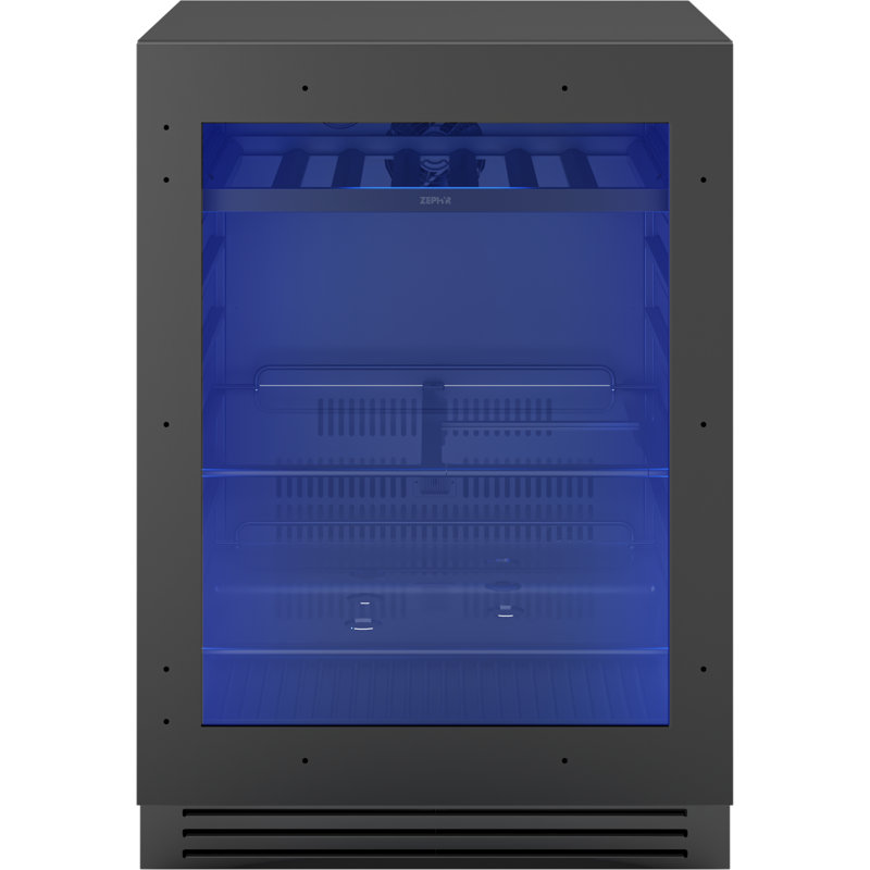 Presrv 24 in. 7-Bottle and 108-Can Single Zone Panel-Ready Beverage Cooler