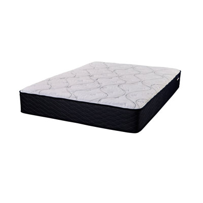 Rest Firm Mattress With Dual Cooling System, Memory Foam, And Durability, Wide Design, Gel Phase Change Technology, Support White + Blue Design