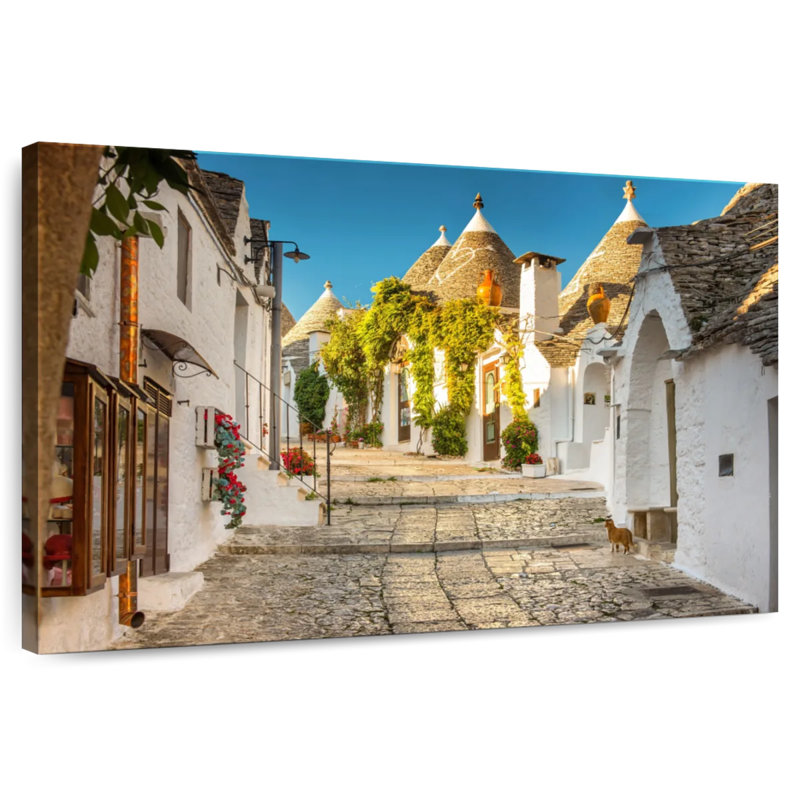 Sireci Alberobello Trulli Homes, 16" H x 24" W
