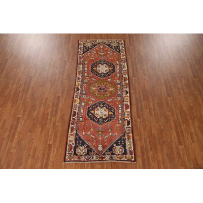 Animal Pictorial Traditional Runner Rug 4x10