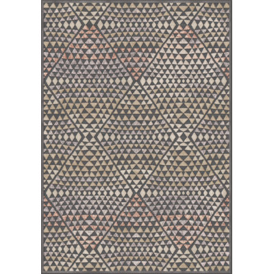 Mclin Geometric Viscose Area Rug