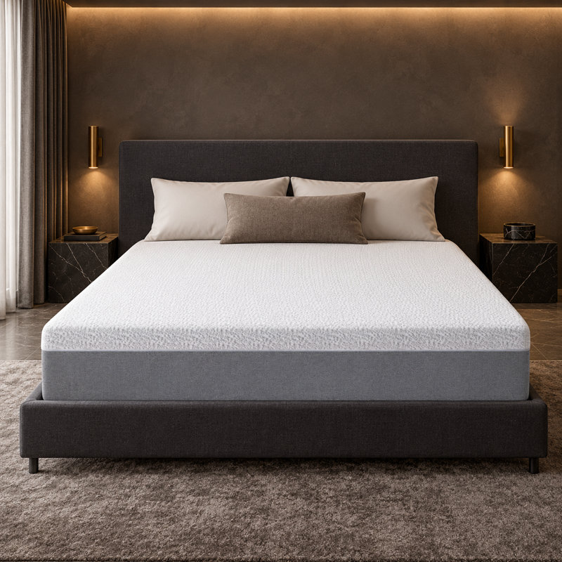 Matelas en mousse à mémoire de forme 12 po Alwyn Home Rockport, Grand lit