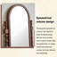 Miroir pleine longueur 59,06 po 59 po en bois massif sculpté rétro