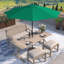 Parasol de marché 9 pi Jelks-1199140498
