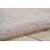 Tapis de zone beige en coton à la main noué la Tobiano