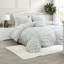 Striped and Floral Comforter Set