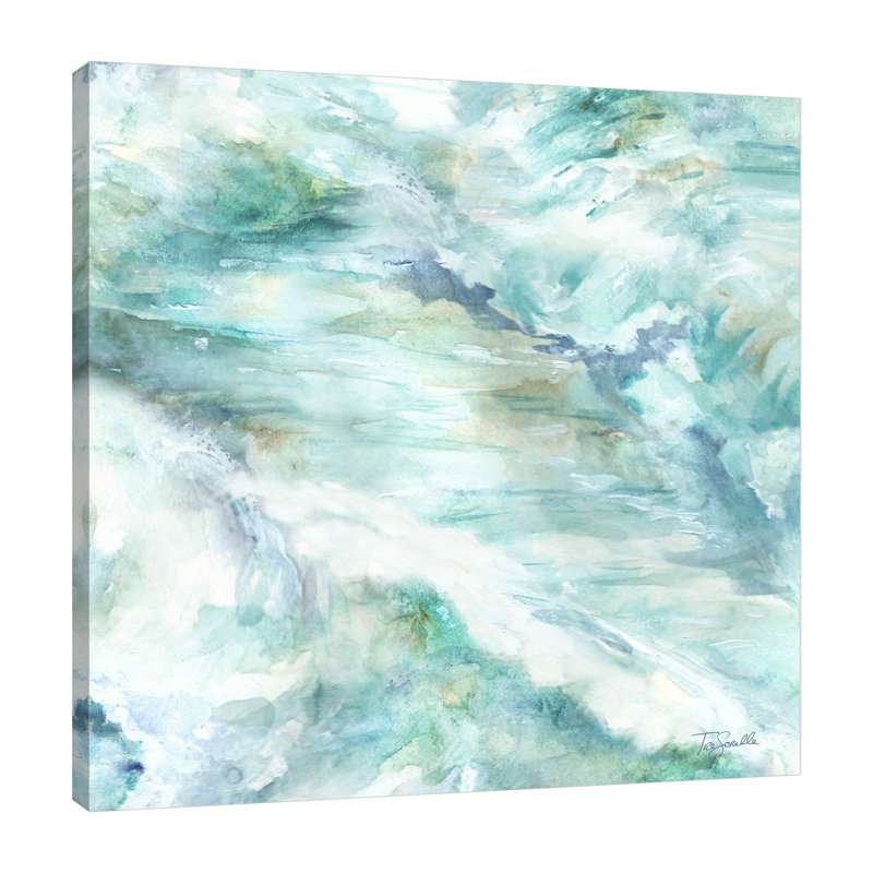 " Ocean Waves III ", 30" H x 30" W x 1.5" D