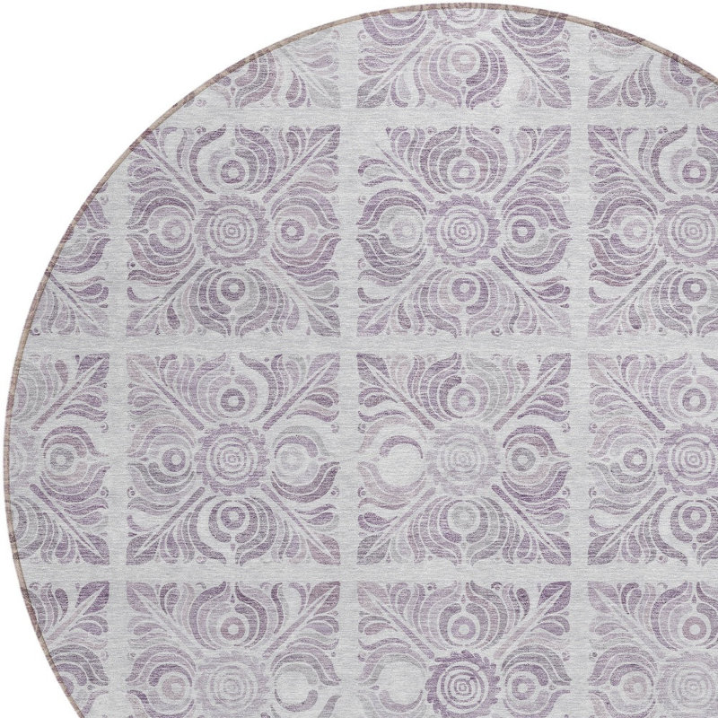 Tapis rond 8 po