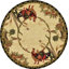 Tapis à motif abstrait crème Capps-852761752