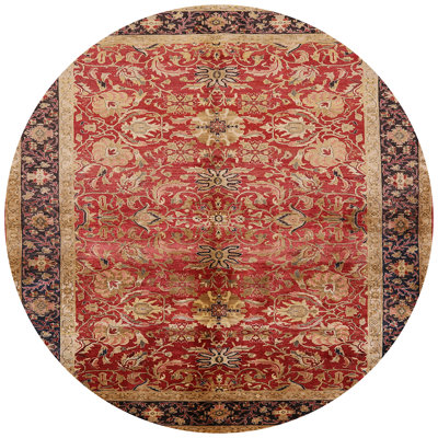 Tapis oriental brun / rouge Rawald
