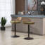 Swivel Upholstered Adjustable Height Counter Stool-329266638