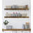 Emerald Lee 2 Piece Oak Floating Shelf-95106995-131443910