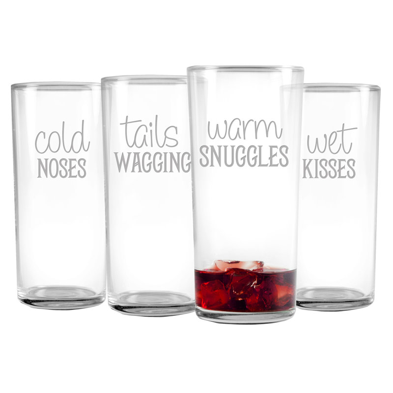 Verre à à gin 16 oz en verre à assortiment cold nez