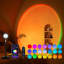 Projection de la lampe Sunset