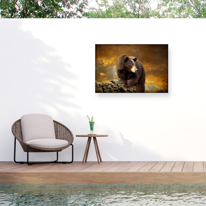 Canvas Animals Wall Decor, 22" H x 32" W