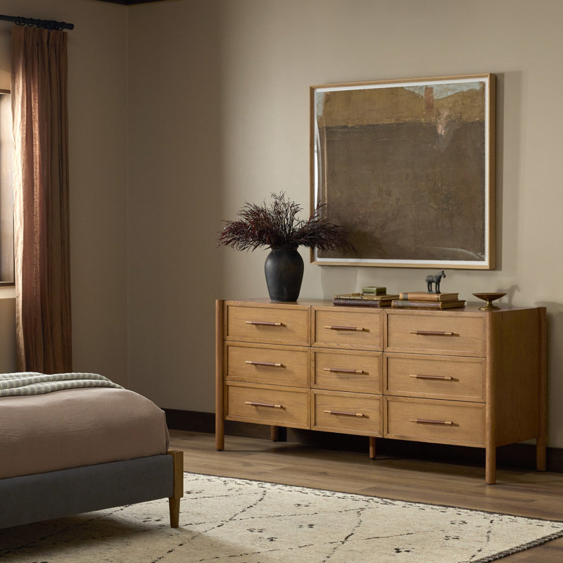 Salado 9 - Drawer Solid Wood Dresser