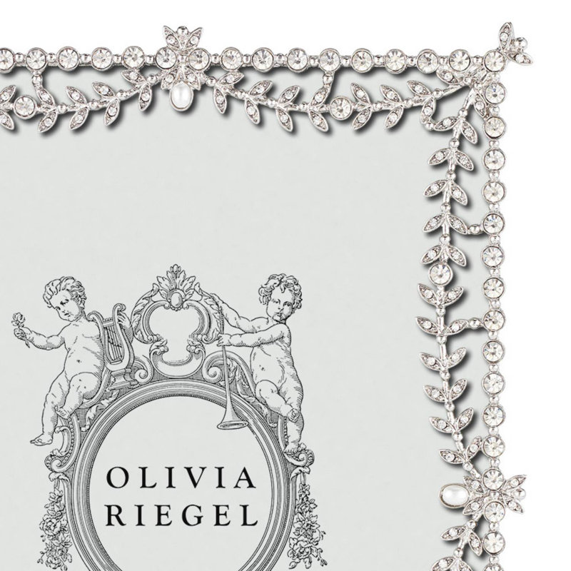 Kensington Metal Picture Frame, 5" x 7", Silver
