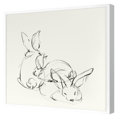 Bunny Group 2 Print by Katie Todaro
