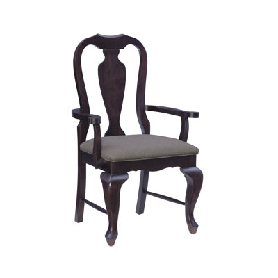 Chaise avec accoudoirs en hêtre massif Andreka