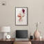 Décoration murale encadrée "Burgundy Flow I" par Art Remedy, cadre noir, 16 x 24-557505870-557505877