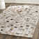 Yasmine Geometric Cowhide Hand Woven Area Rug