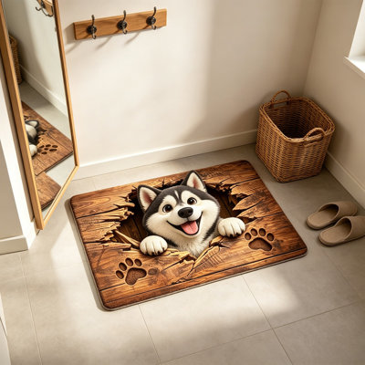 Tapis en polyester pour animaux